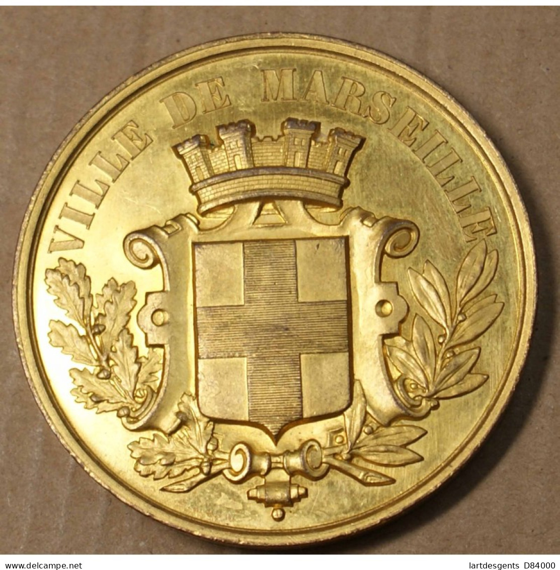 Médaille Marseille Concours Musical 1873 Attribué, Lartdesgents.fr - Royal / Of Nobility
