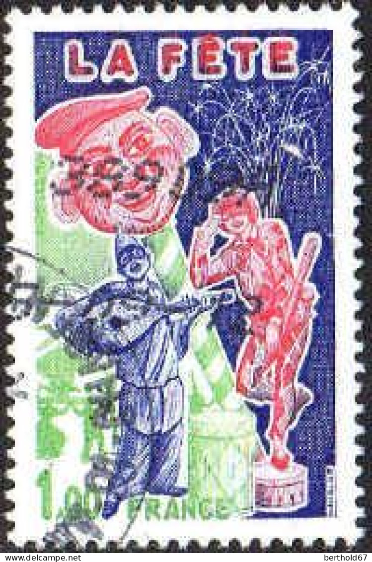 France Poste Obl Yv:1888 Mi:1978 La Fête (Beau Cachet Rond) (Thème) - Carnival