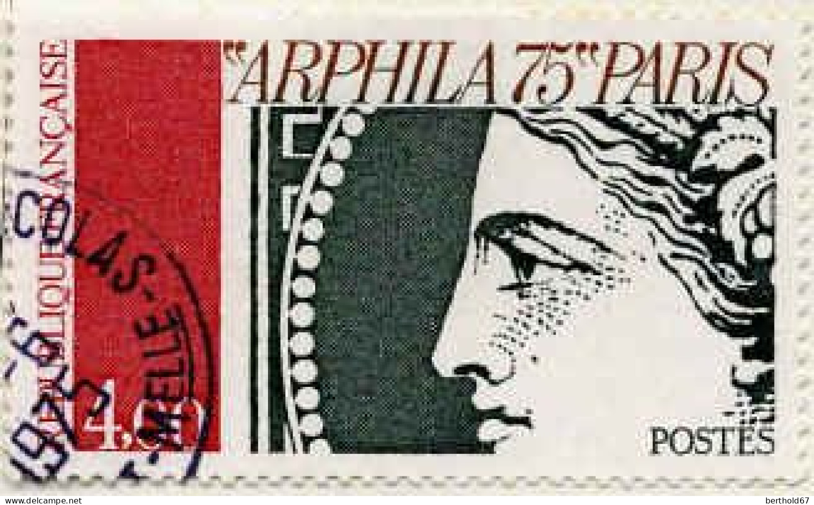 France Poste Obl Yv:1833 Mi:1919 Arphila 75 Cérès (Beau Cachet Rond) (Thème) - Philatelic Exhibitions