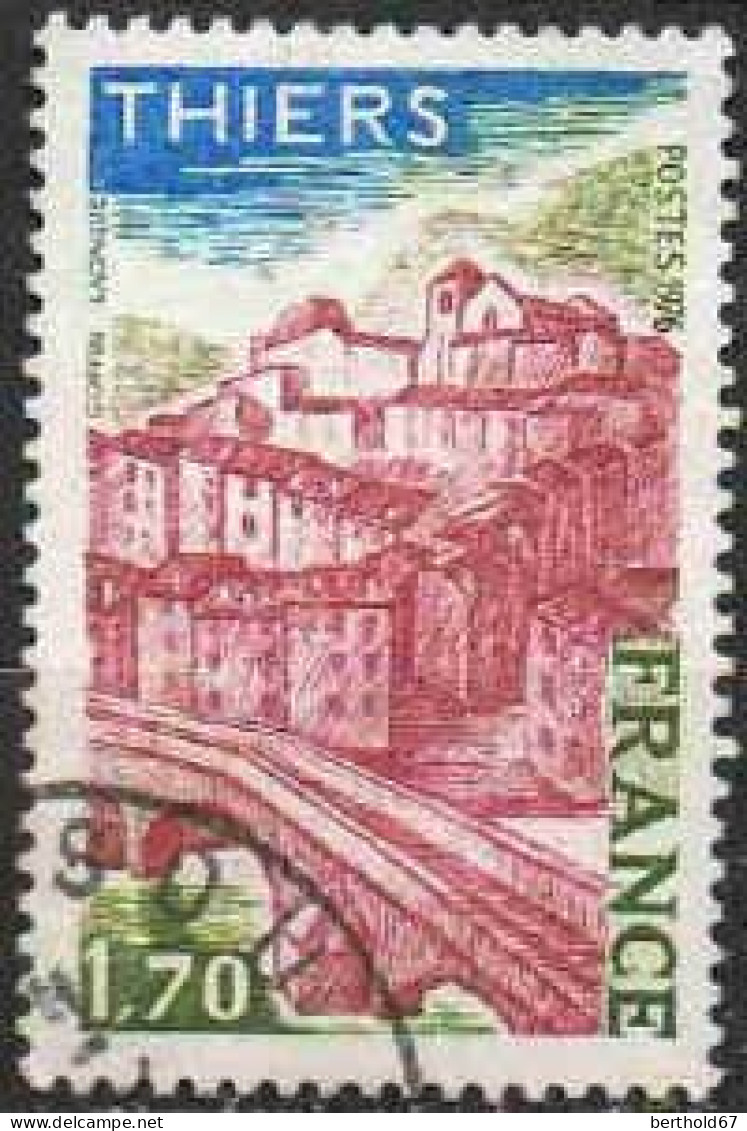 France Poste Obl Yv:1904 Mi:1994 Thiers (cachet Rond) (Thème) - Bridges