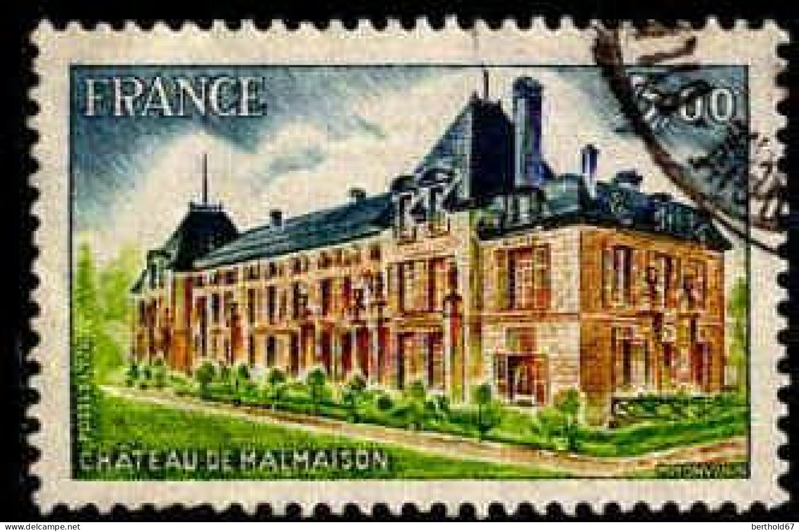 France Poste Obl Yv:1873 Mi:1957 Château De Malmaison (cachet Rond) (Thème) - Kastelen