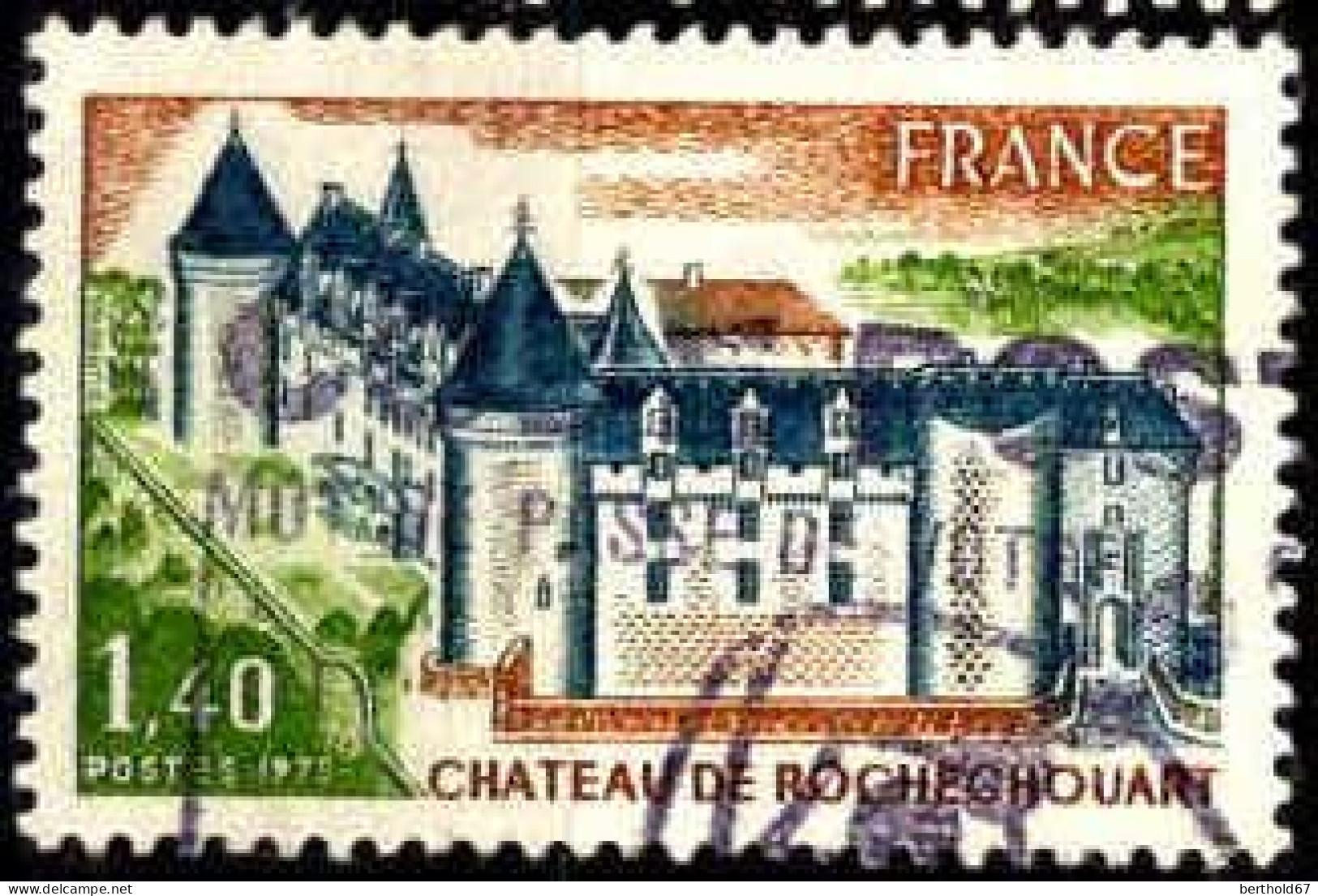 France Poste Obl Yv:1809 Mi:1900 Chateau De Rochechouard (Obl.mécanique) (Thème) - Châteaux