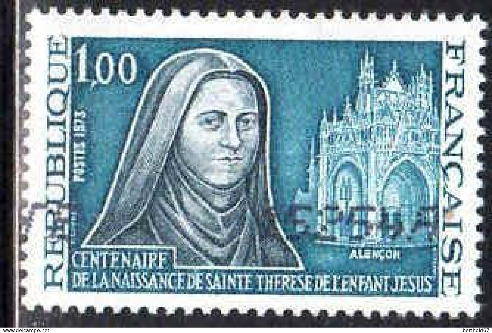 France Poste Obl Yv:1737 Mi:1817 Ste Therese De L'Enfant Jesus Alençon (Obl.mécanique) (Thème) - Berühmte Frauen