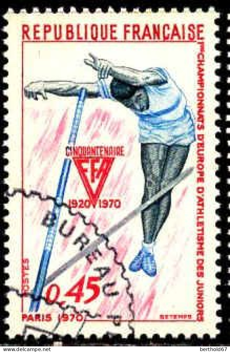 France Poste Obl Yv:1650 Mi:1722 Championnats D'Europe D'athletisme Juniors (TB Cachet Rond) (Thème) - Athletics