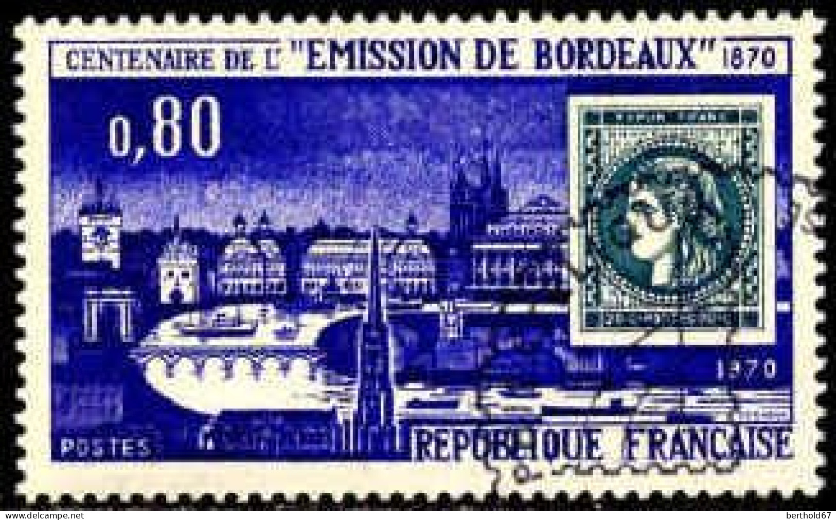 France Poste Obl Yv:1659 Mi:1730 Emission De Bordeaux (TB Cachet Rond) (Thème) - Ponts