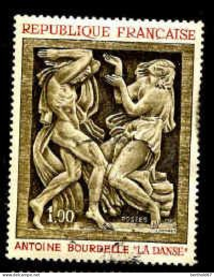 France Poste Obl Yv:1569 Mi:1640 Antoine Bourdelle La Danse Sculpture (cachet Rond) (Thème) - Skulpturen