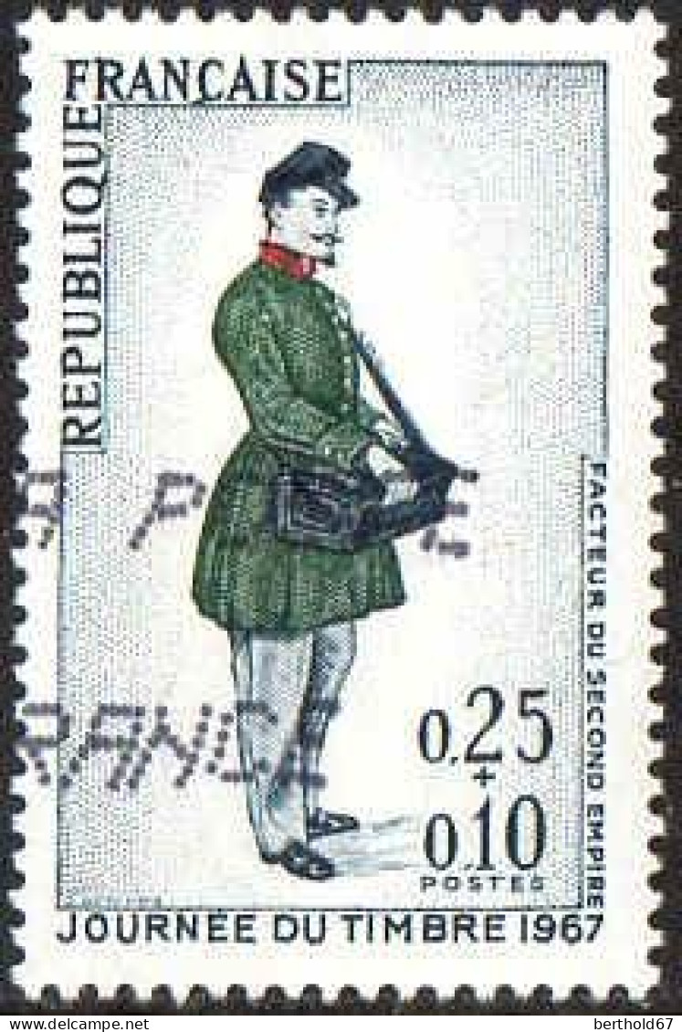 France Poste Obl Yv:1516 Mi:1574 Journée Du Timbre Facteur Du 2.Empire (Obl.mécanique) (Thème) - Tag Der Briefmarke