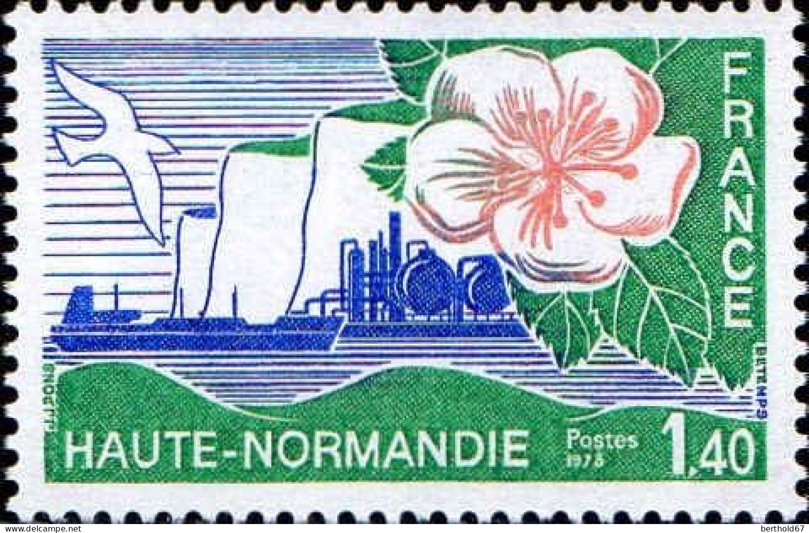France Poste N** Yv:1992 Mi:2069 Haute-Normandie (Thème) - Andere & Zonder Classificatie