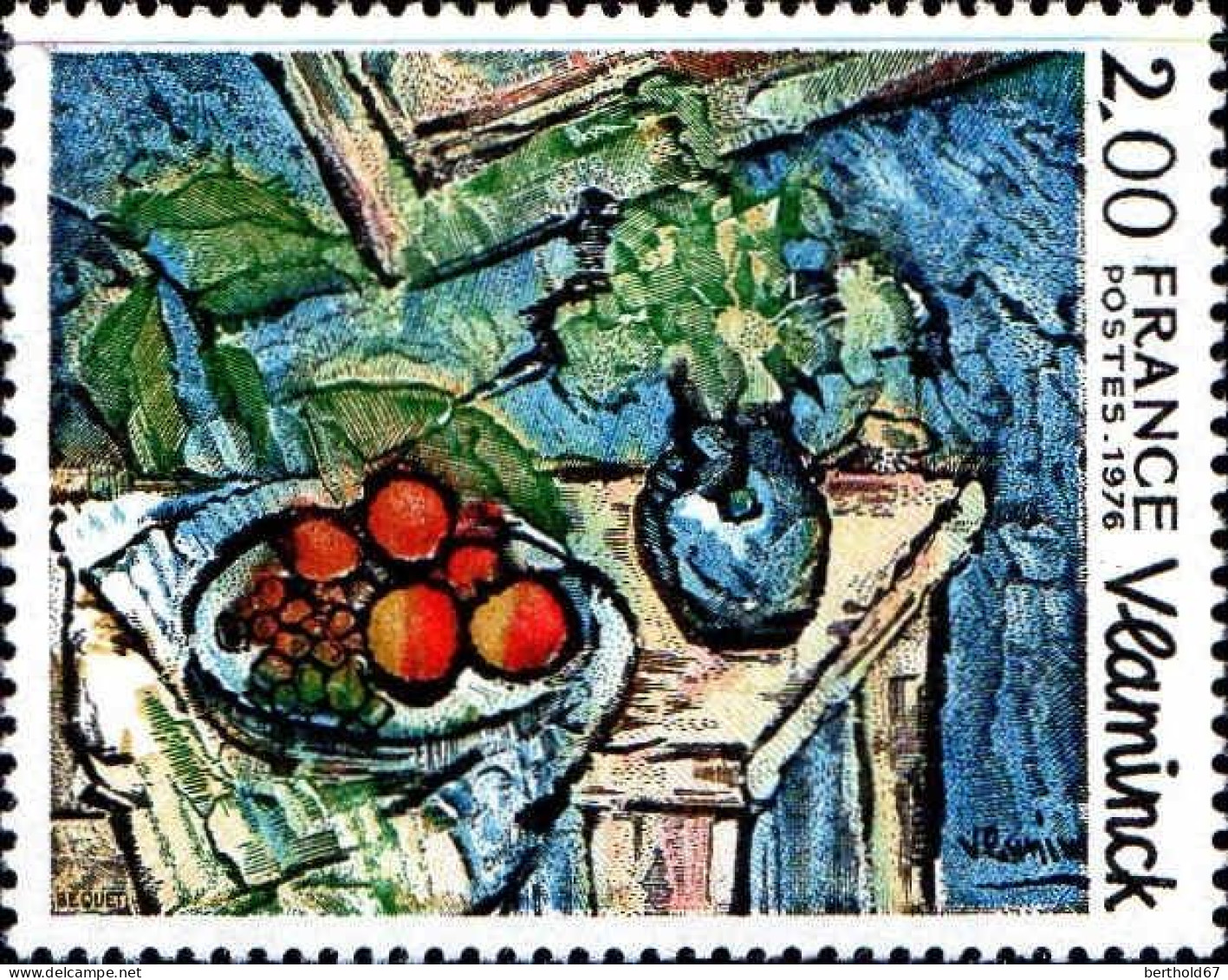 France Poste N** Yv:1901 Mi:2005 Maurice De Vlaminck Nature Morte (Thème) - Sonstige & Ohne Zuordnung