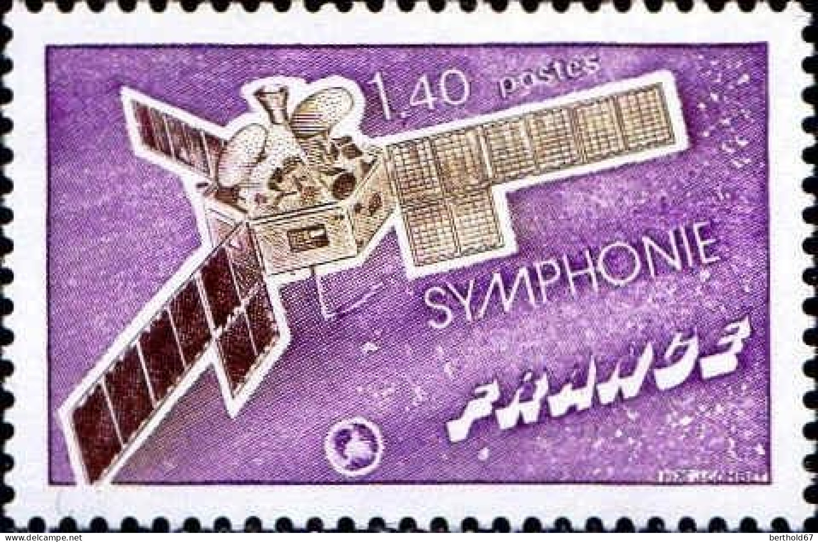France Poste N** Yv:1887 Mi:1971 Symphonie Satellite (Thème) - Europa