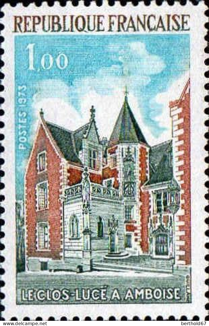 France Poste N** Yv:1759 Mi:1842 Le Clos-Lucé A Amboise (Thème) - Castles
