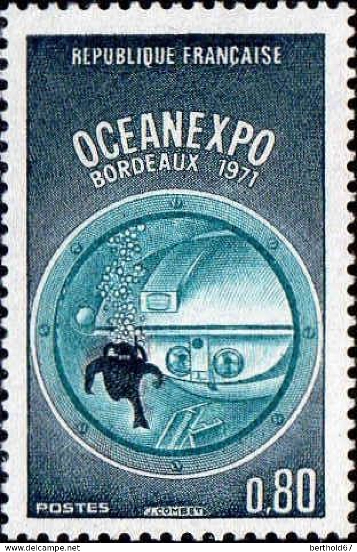 France Poste N** Yv:1666 Mi:1740 Océanexpo Bordeaux Bathyscaphe (Thème) - Ships