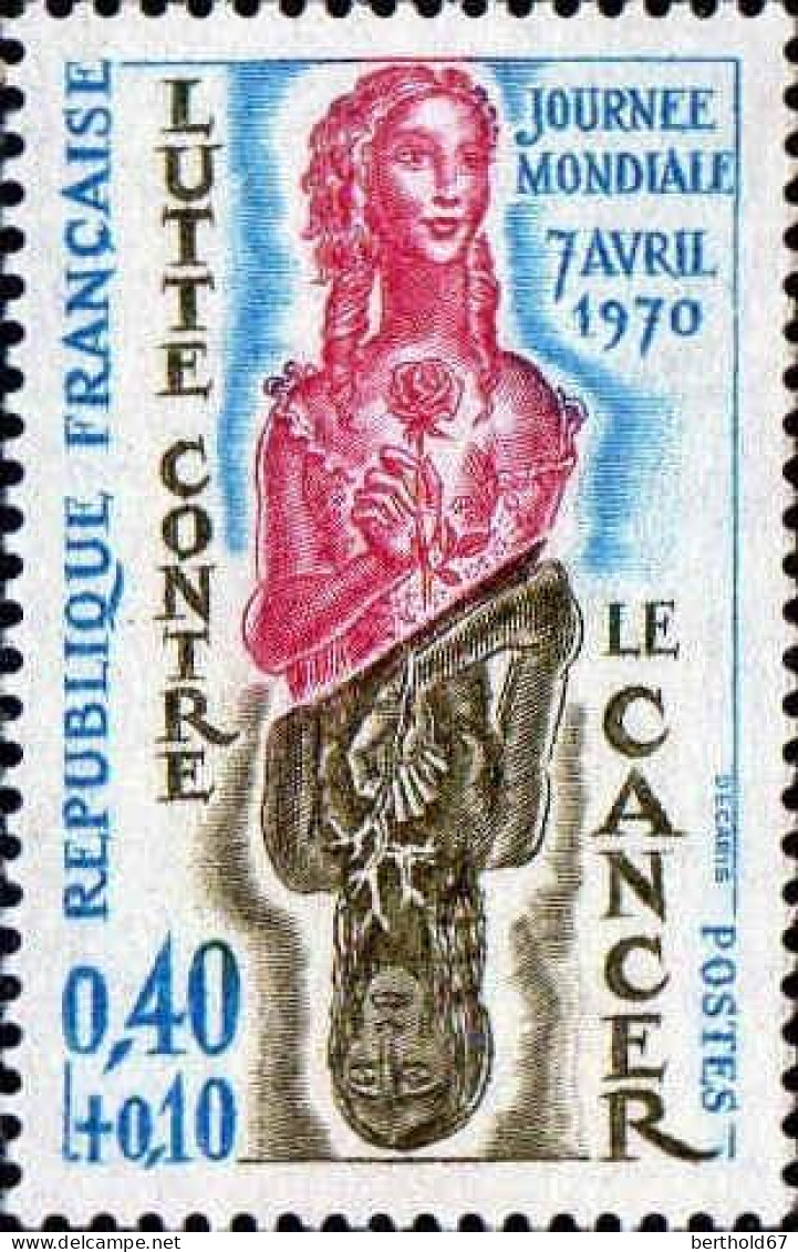 France Poste N** Yv:1636 Mi:1706 Lutte Contre Le Cancer (Thème) - Other