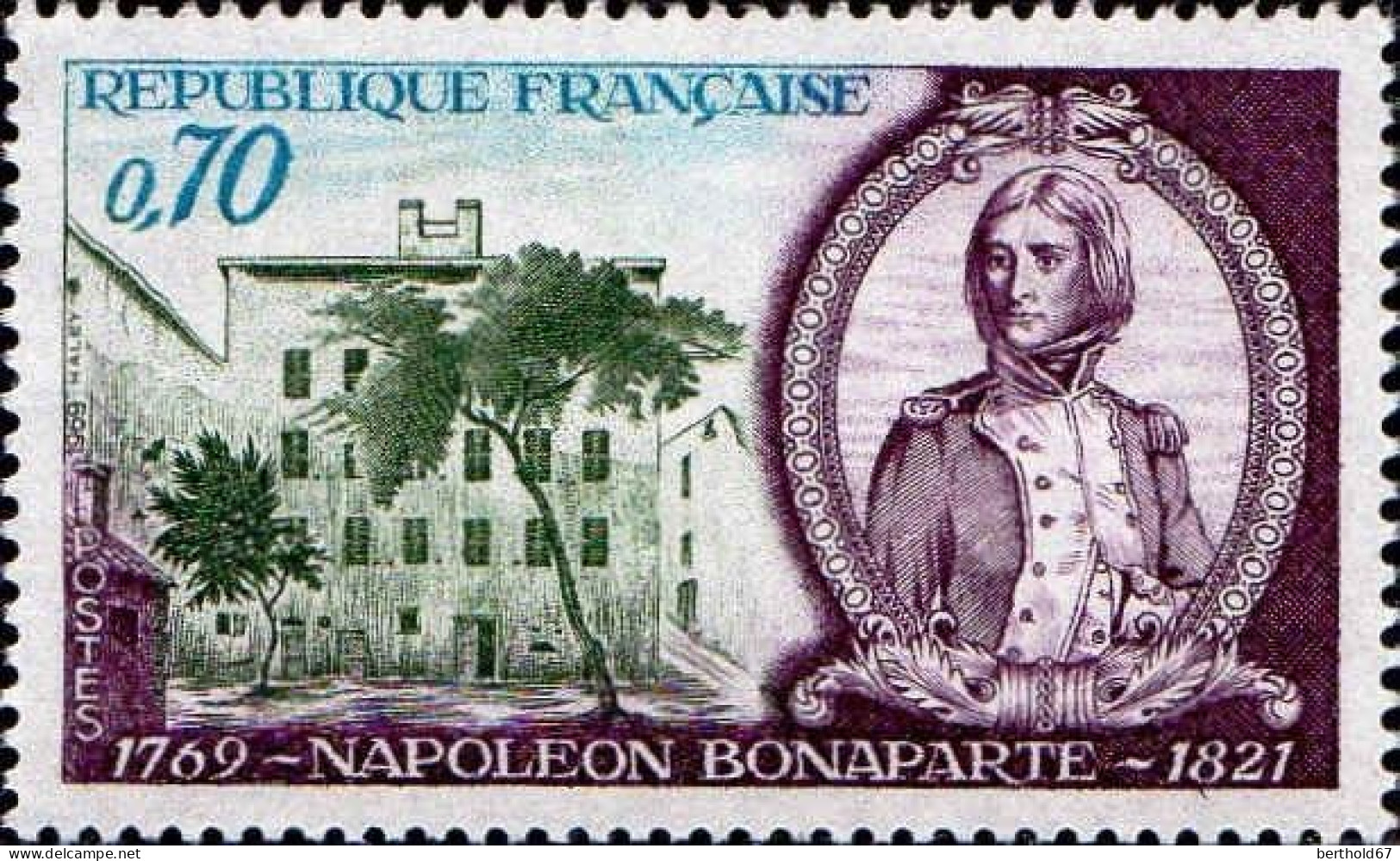France Poste N** Yv:1610 Mi:1679 Napoleon Bonaparte (Thème) - Napoleon