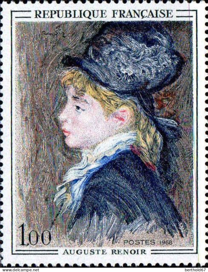 France Poste N** Yv:1570 Mi:1643 Auguste Renoir Le Modèle (Thème) - Sonstige & Ohne Zuordnung