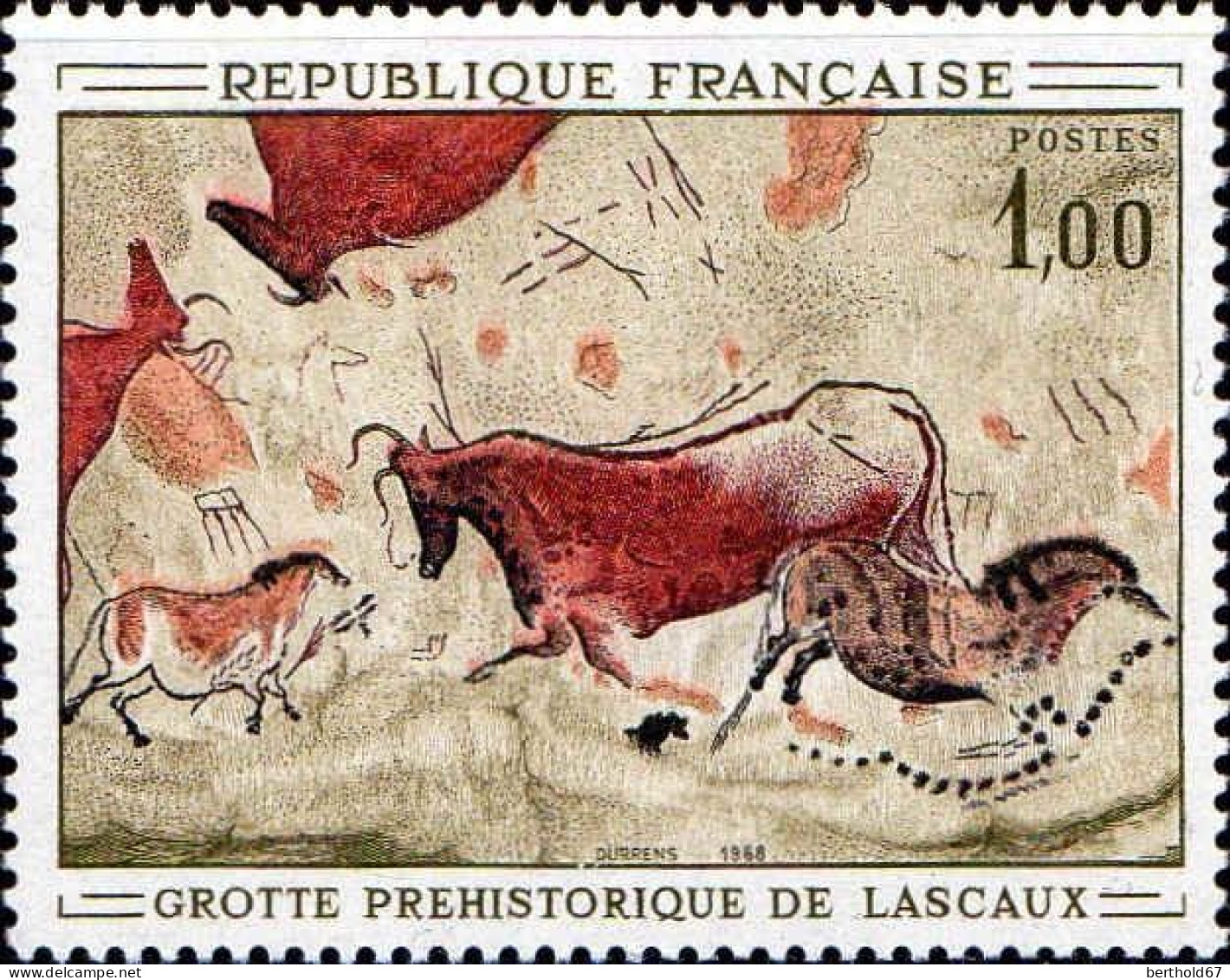 France Poste N** Yv:1555 Mi:1619 Grotte Prehistorique De Lascaux (Thème) - Préhistoire