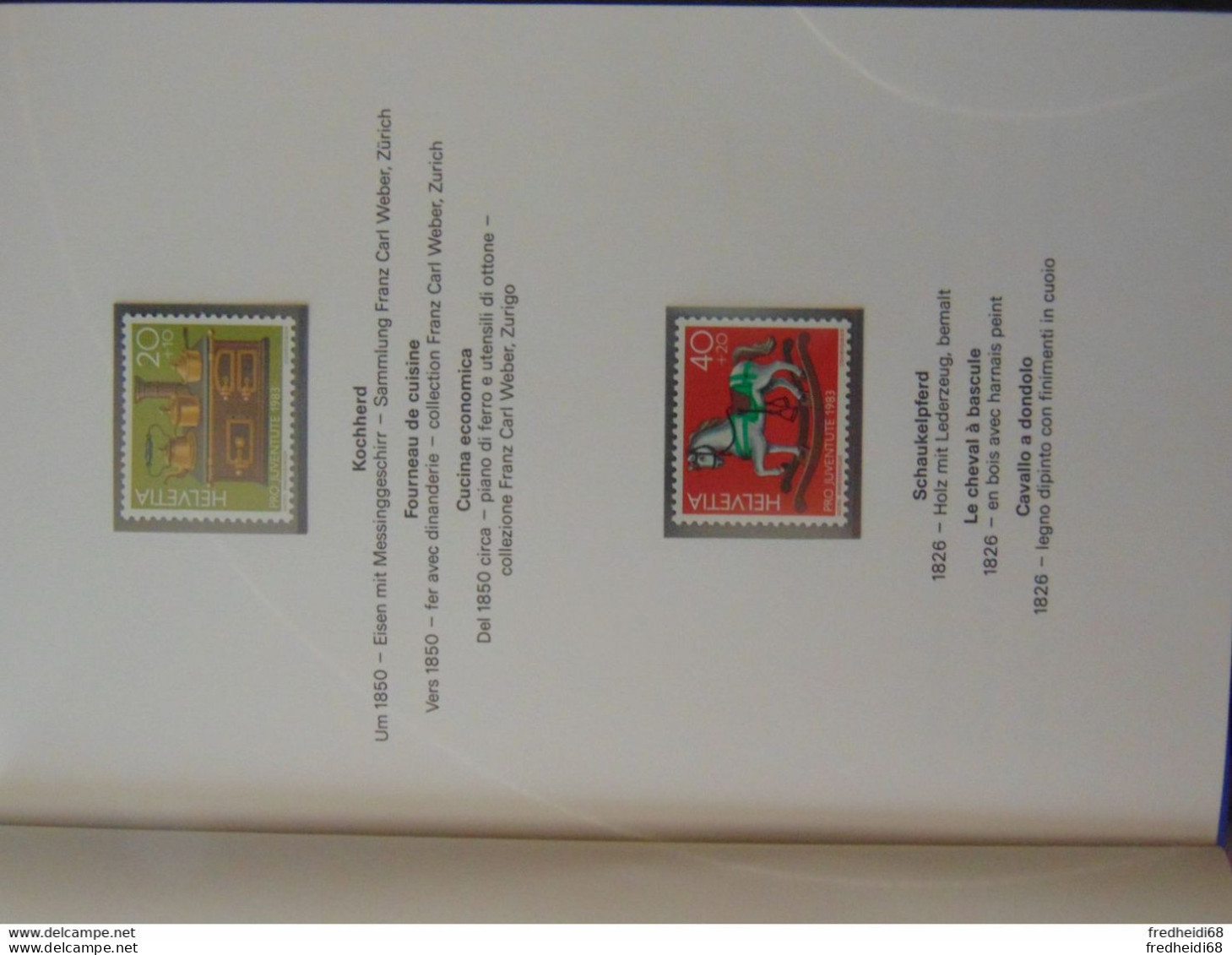 Magnifique Petit Livret Souvenir Offert Par Les PTT Suisses Couvrant Les Années 1983 Et 1986 (14 Photos) - Lettres & Documents
