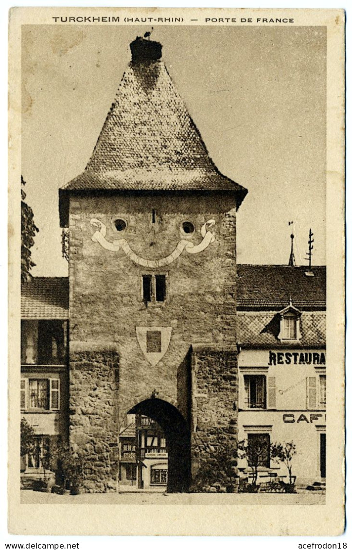 TURCKHEIM (Haut-Rhin) - Porte De France - Turckheim