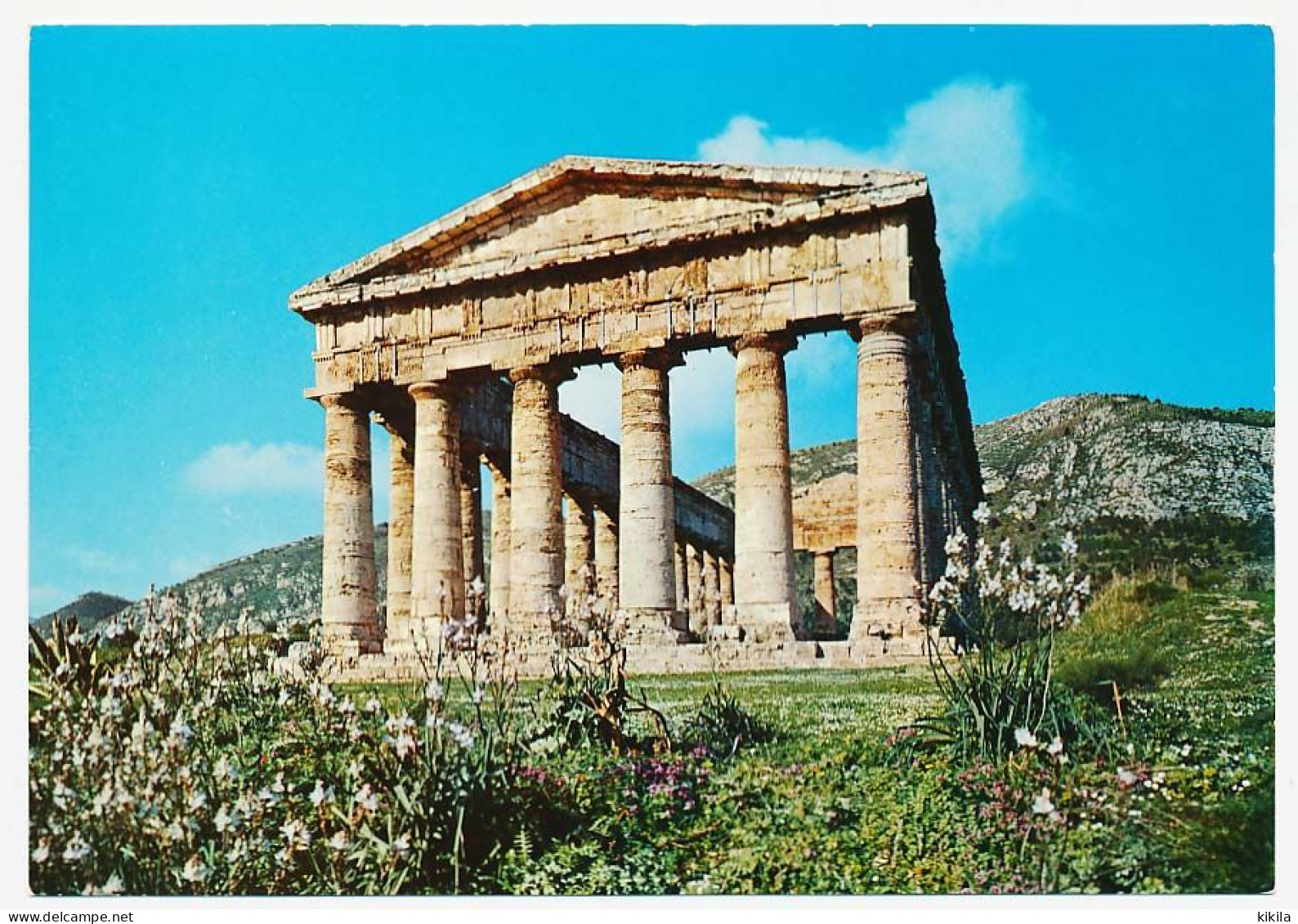CPSM 10.5 X 15 Italie (13) SEGESTA  Tempio  Temple  Ruines Romaines - Trapani