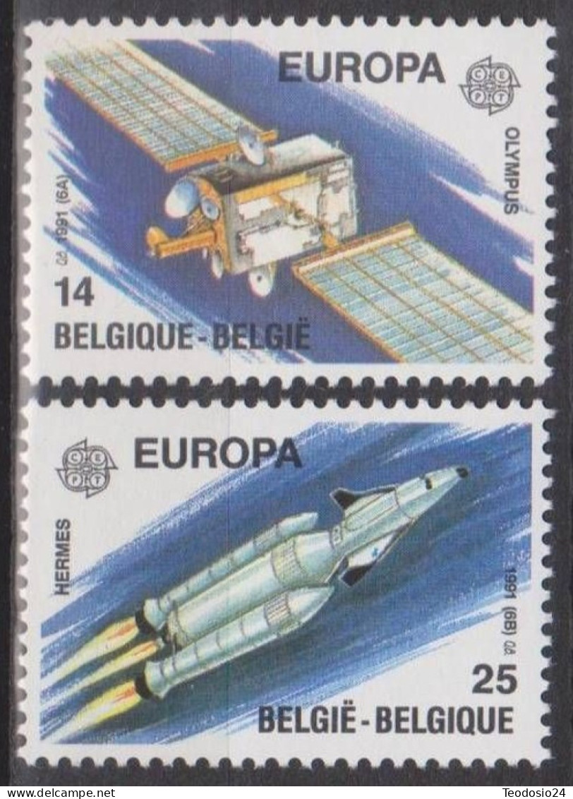 Belgique  Belgien 1991 2406/7 ** - Ungebraucht