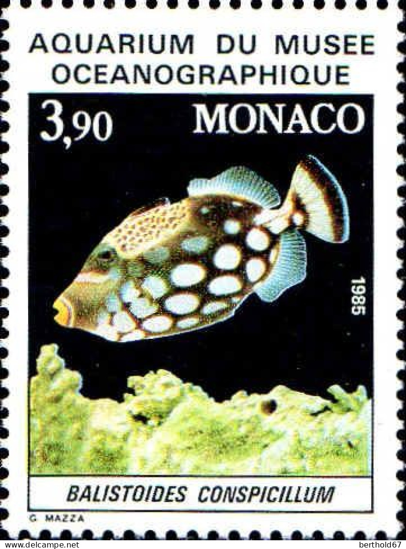 Monaco Poste N** Yv:1486 Mi:1707 Balistoides Conspicillum - Ungebraucht