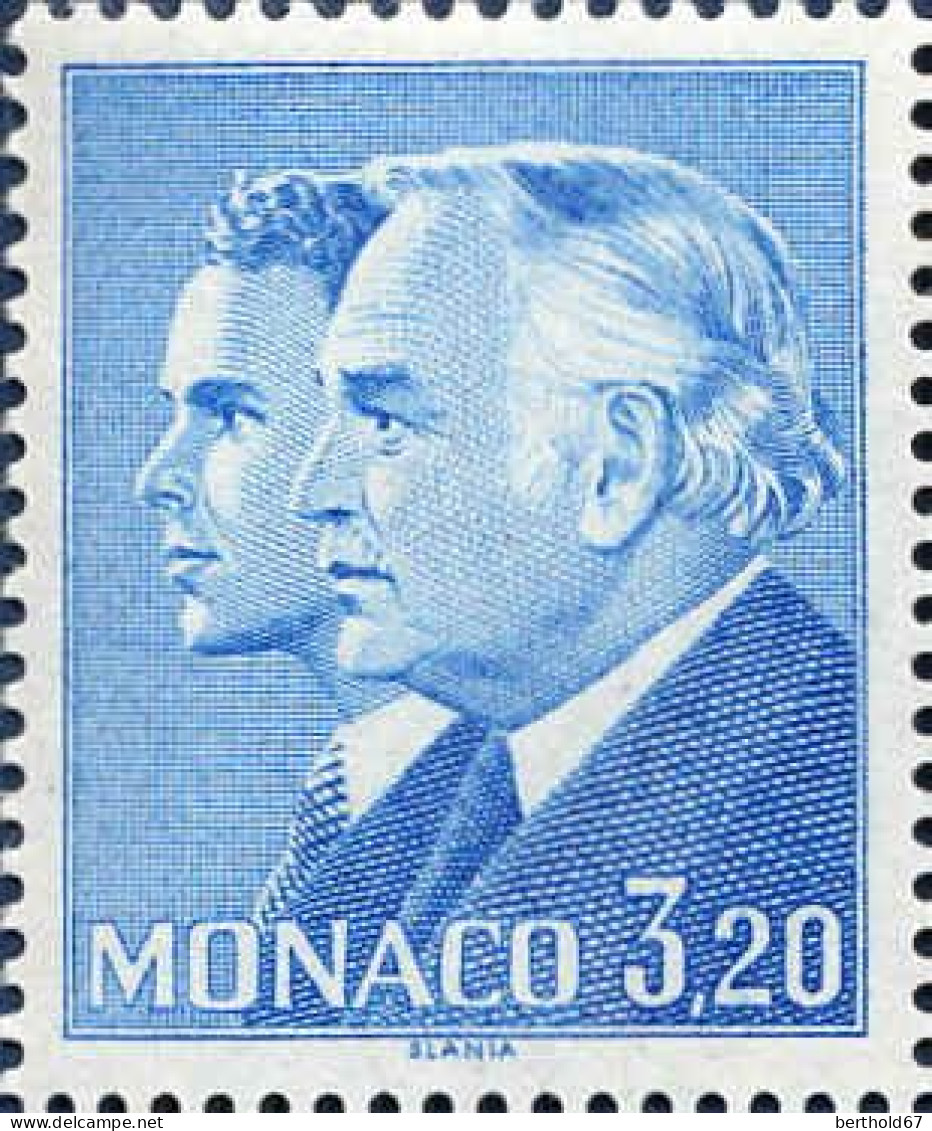 Monaco Poste N** Yv:1482 Mi:1703 Rainier III & Albert De Monaco - Neufs