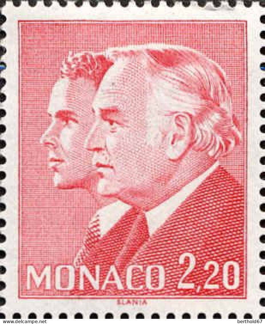 Monaco Poste N** Yv:1480 Mi:1701 Rainier III & Albert De Monaco - Neufs