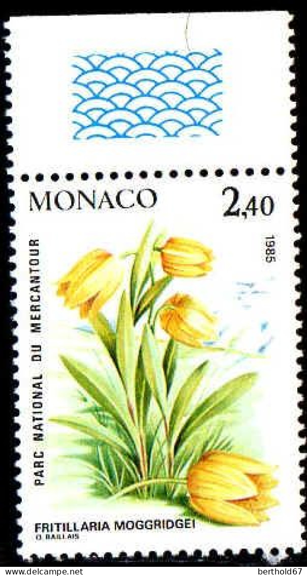 Monaco Poste N** Yv:1463 Mi:1685 Fritillaria Moggridgei Bord De Feuille - Nuovi