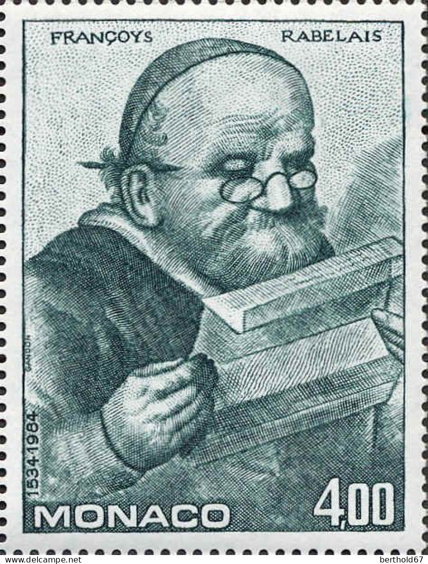Monaco Poste N** Yv:1453 Mi:1669 Françoys Rabelais - Unused Stamps