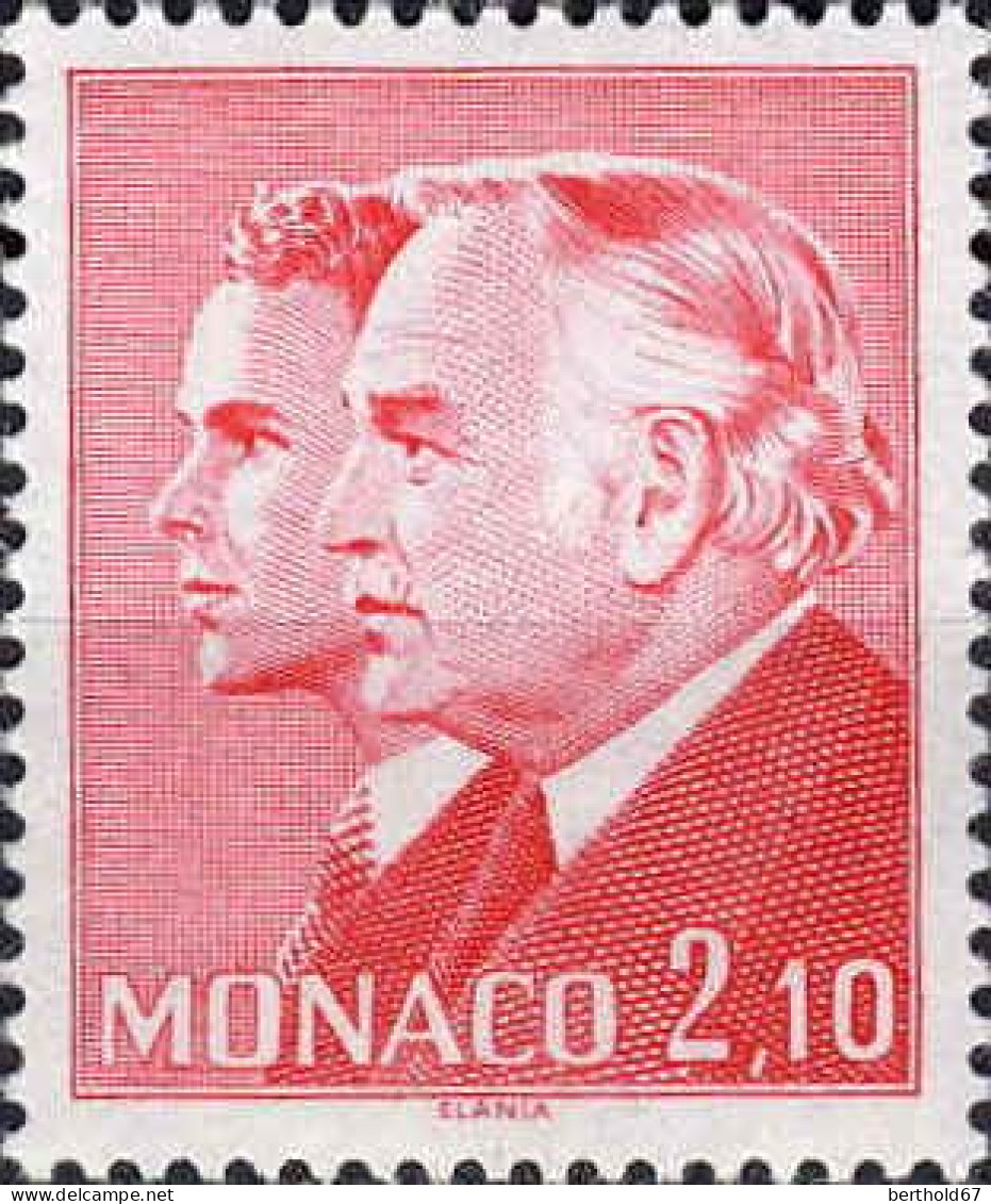 Monaco Poste N** Yv:1431 Mi:1647 Rainier III & Albert De Monaco - Unused Stamps
