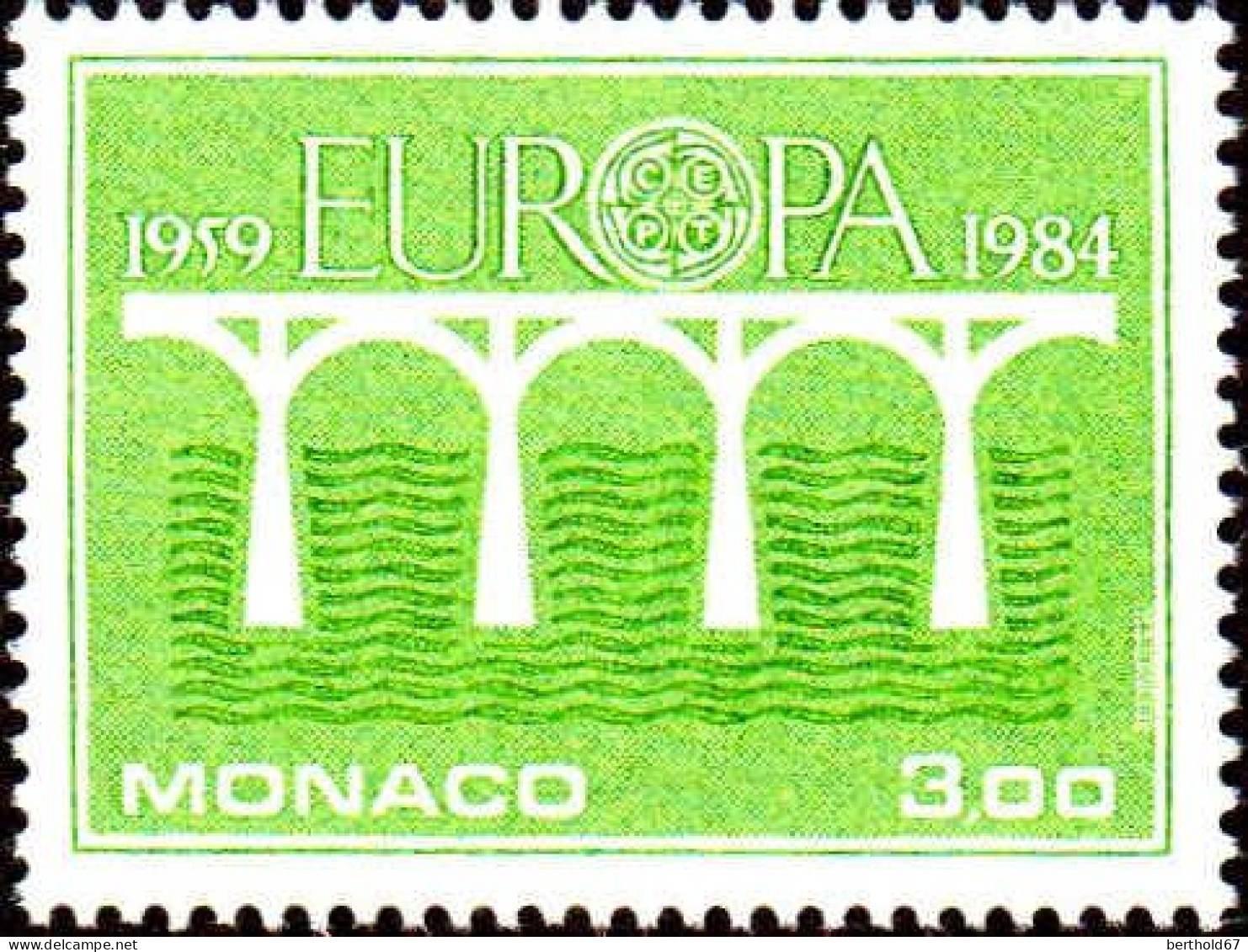 Monaco Poste N** Yv:1419 Mi:1623 Europa Cept Pont De La Coopération - Ungebraucht