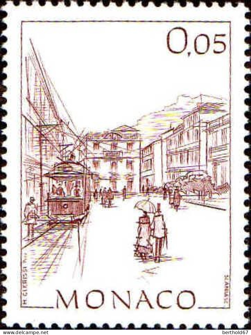 Monaco Poste N** Yv:1405 Mi:1635 Hubert Clerissi Mairie De Monaco - Unused Stamps