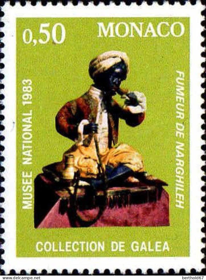 Monaco Poste N** Yv:1377 Mi:1608 Automate Fumeur De Narguilé - Unused Stamps