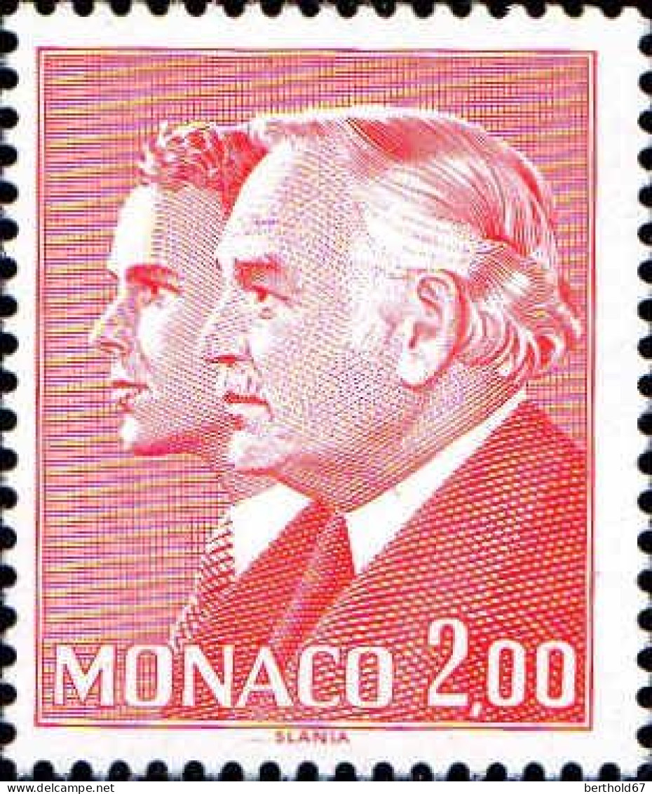 Monaco Poste N** Yv:1374 Mi:1586 Rainier III & Albert De Monaco - Ungebraucht