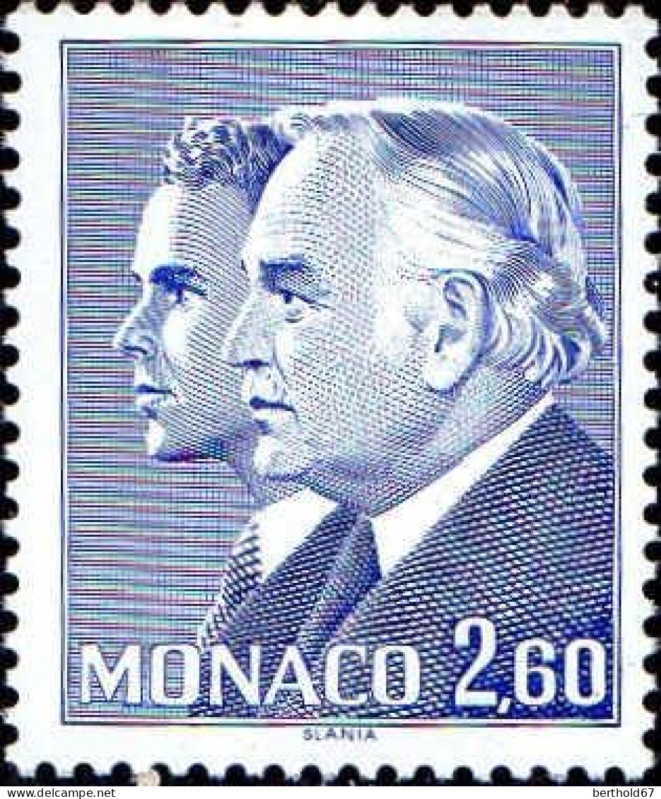 Monaco Poste N** Yv:1337 Mi:1545 Rainier III & Albert De Monaco - Unused Stamps