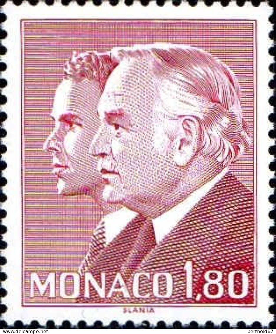Monaco Poste N** Yv:1336 Mi:1544 Rainier III & Albert De Monaco - Unused Stamps