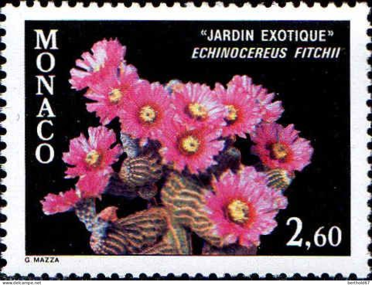 Monaco Poste N** Yv:1309 Mi:1509 Echinocereus Fitchii - Neufs
