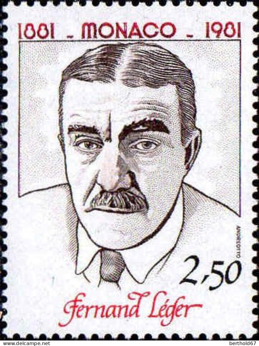 Monaco Poste N** Yv:1292 Mi:1493 Fernand Leger - Unused Stamps