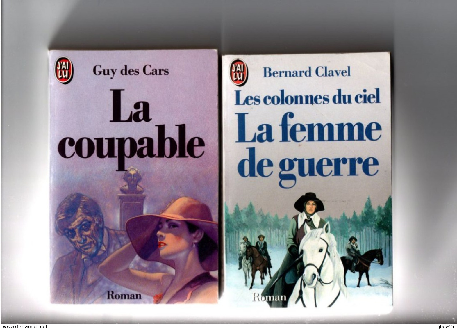 Lot De 2 Livres J AI LU   Serie 3 Etoiles Roman N° 1356  Et 1880"la Femme De Guerre Et La Coupable - Other & Unclassified