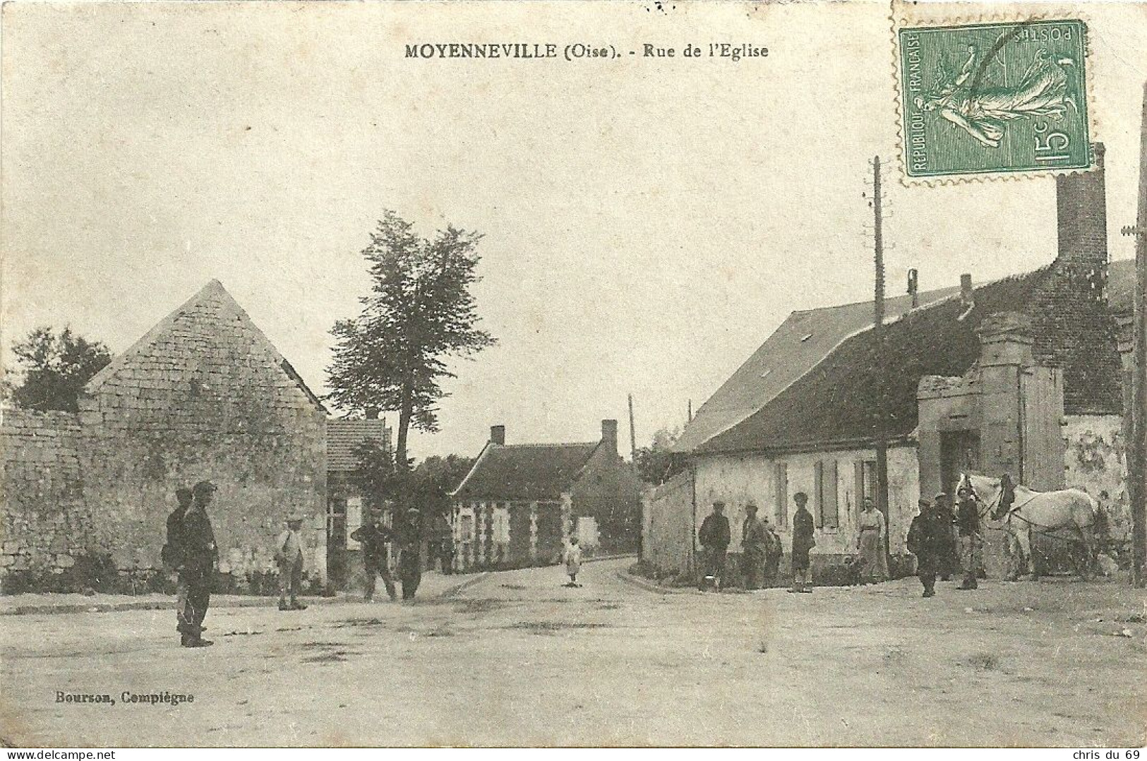 Moyenneville Rue De L Eglise - Sonstige & Ohne Zuordnung