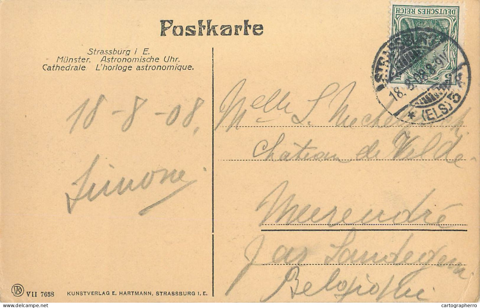 Postcard France Strasbourg - Autres & Non Classés