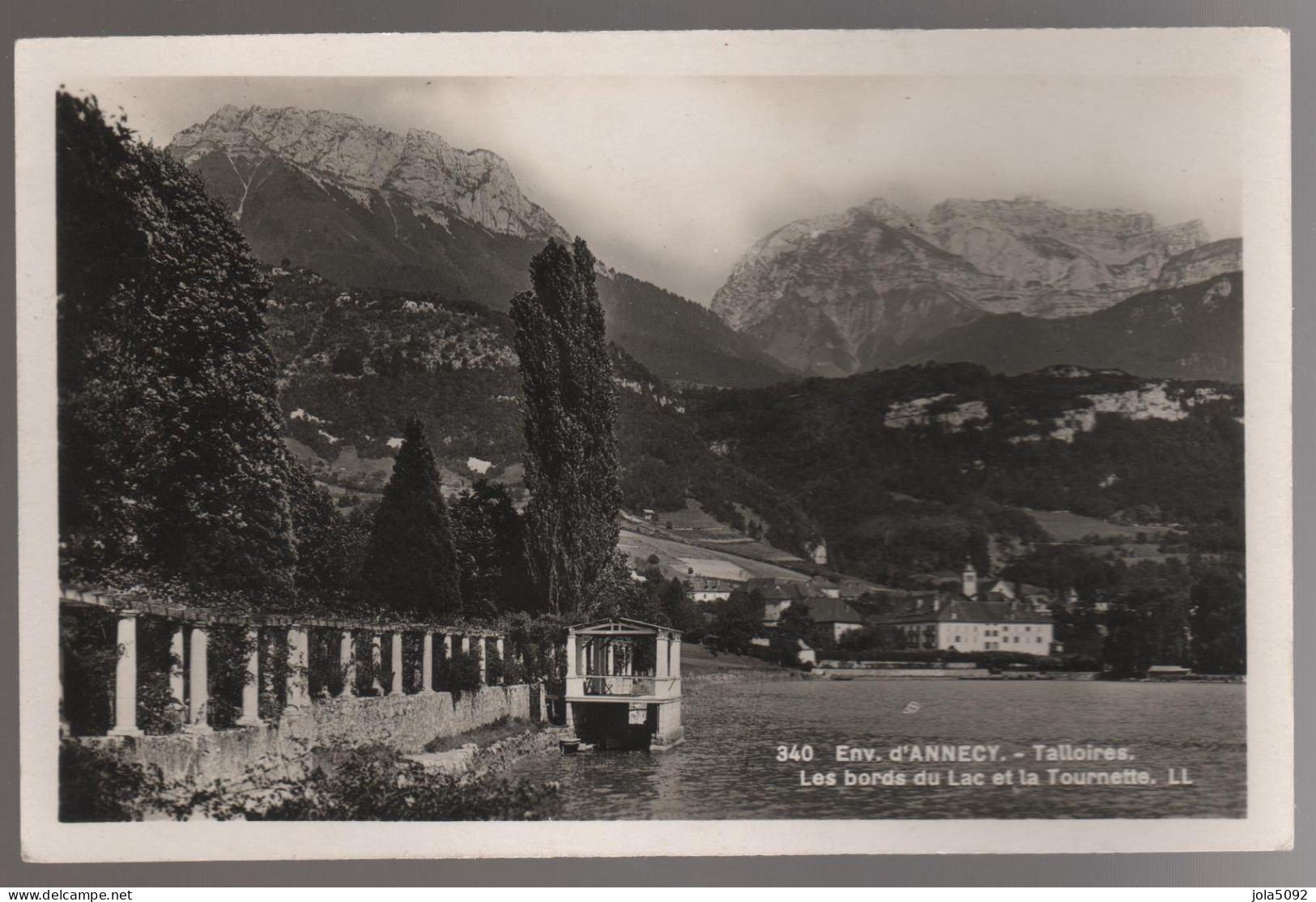 74 / Environs D'ANNECY - TALLOIRES - Les Bords Du Lac Et La Tournette - Talloires