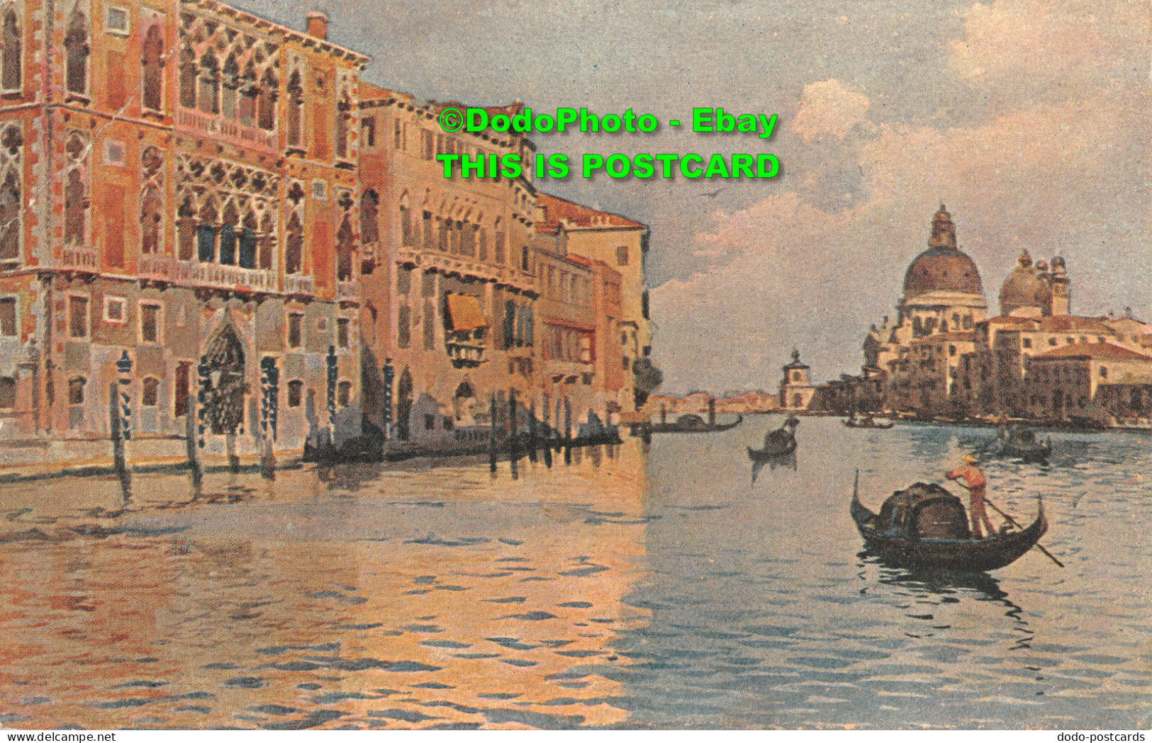 R454401 Venezia. Canal Grande E Palazzo Cavalli. C. F. V - Welt