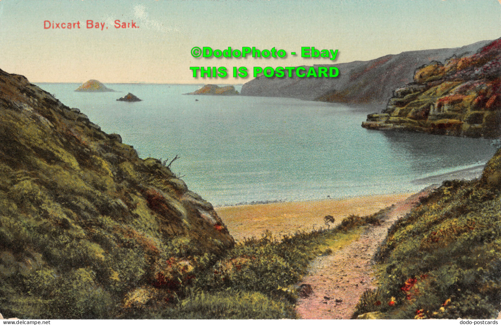 R454377 Sark. Dixcart Bay. Postcard - Welt