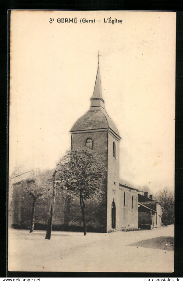 CPA St-Germé, L`Église  - Other & Unclassified