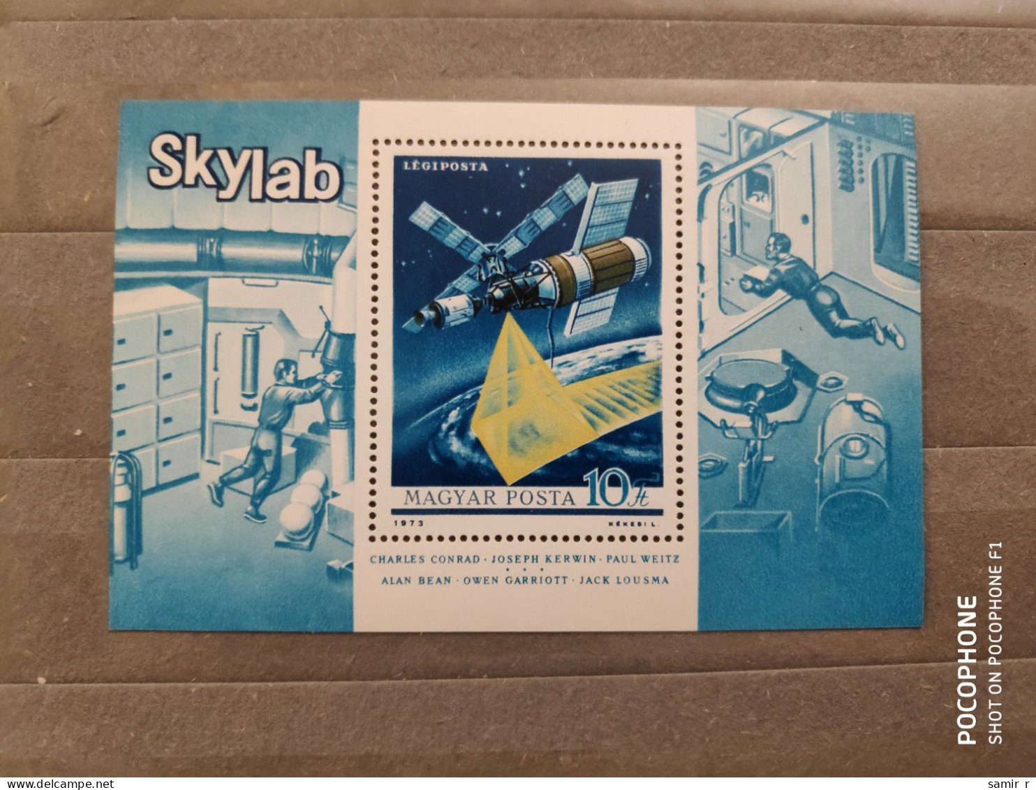 1973	Hungary	Space 3 - Unused Stamps