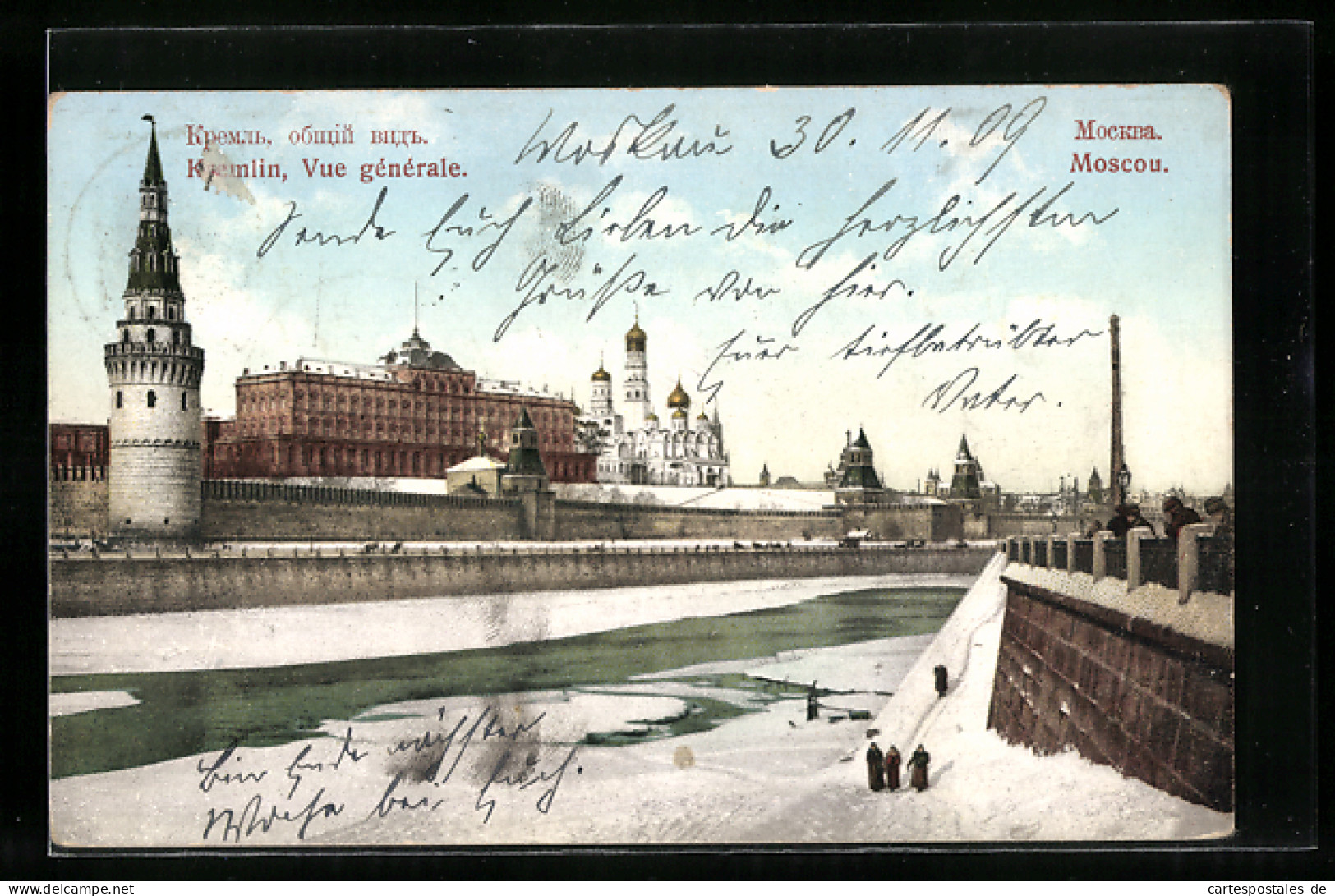 AK Moscou, Kremlin, Vue Generale  - Russie