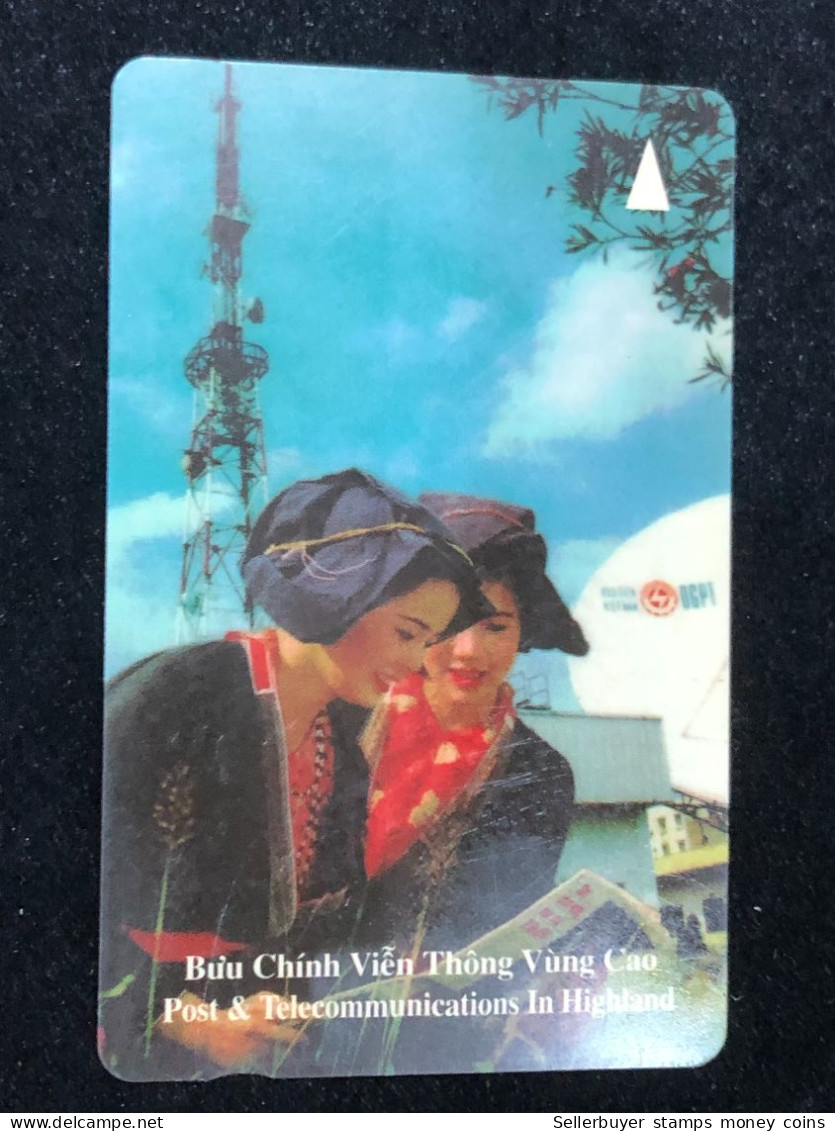 Card Phonekad Vietnam(p T In Highland- 60 000dong-1995)-1pcs - Vietnam