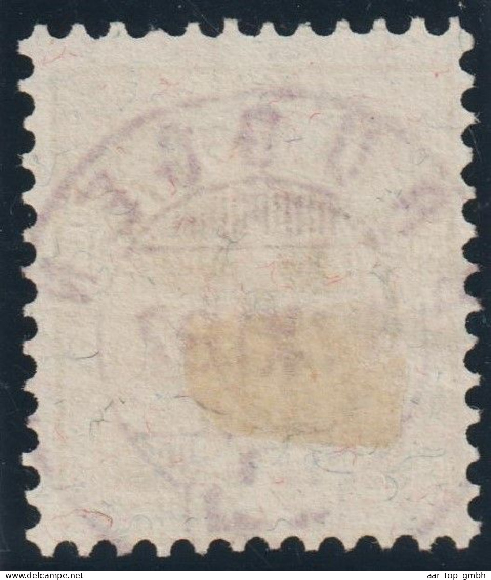 Heimat SG Bruggen 1887-11-17 Vollstempel Auf Wertziffer 15 Rp. Gelb SBK#63A - Usati