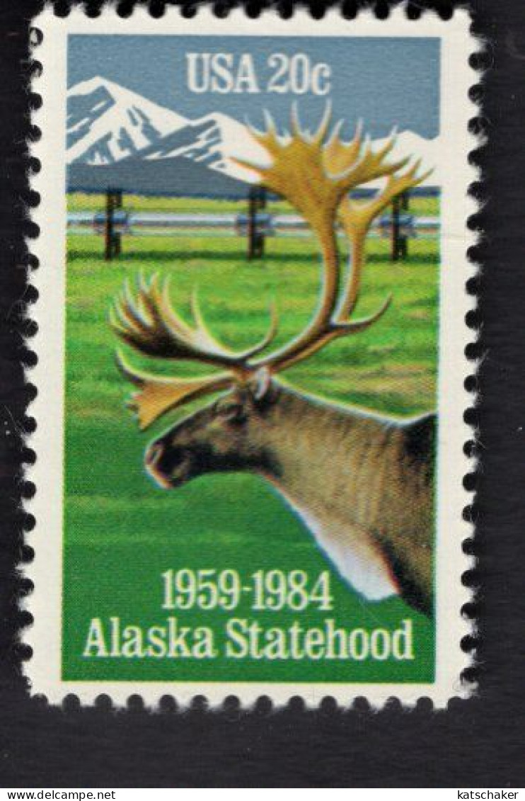 205223462 1983 SCOTT 2066 (XX) POSTFRIS MINT NEVER HINGED  - ALASKA STATEHOOD 25TH ANNIV - FAUNA - REINDEER - Unused Stamps